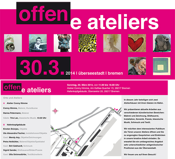 offenes atelier 2014